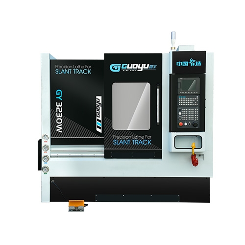 GY-3230W整体斜床身刀塔尾座机